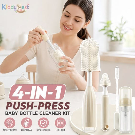 Silicon baby feeding cleaner brush