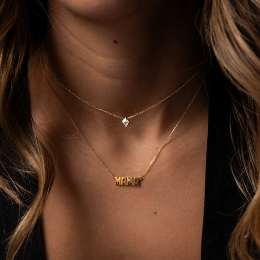 Nameplate Necklace