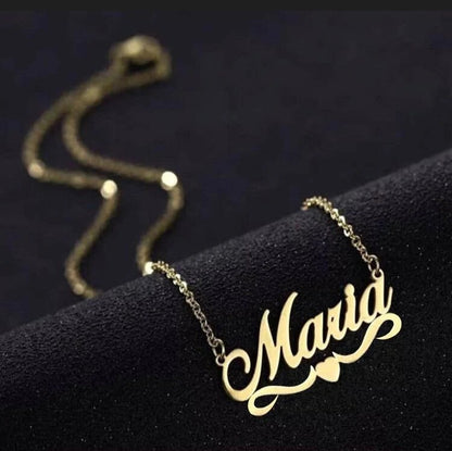 Nameplate Necklace