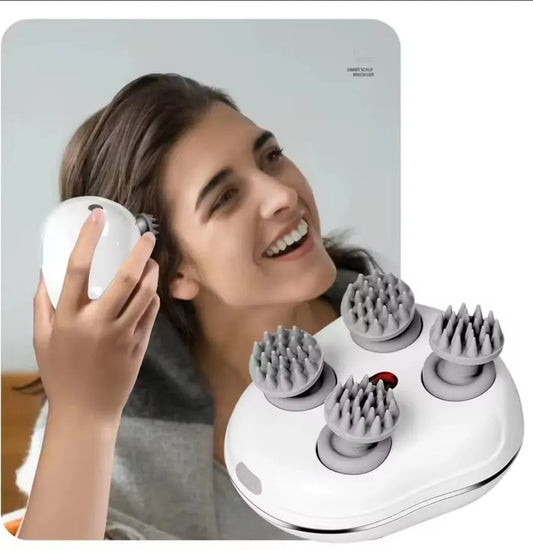 Electric Head Massager|Pet & Human Massager|Instant Headache Relief|USB Rechargeable Scalp Care Device|
